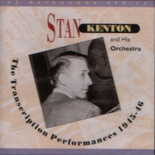 CD cover featuring a black and white portrait of Stan Kenton.