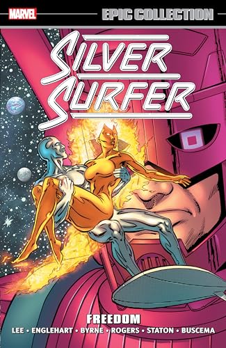 Silver Surfer comic book cover featuring the hero in a dynamic pose.