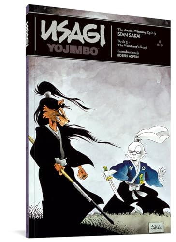 Book cover featuring a rabbit samurai with sword, titled "Usagi Yojimbo: Book 3".
