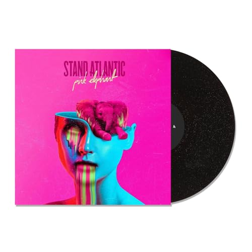 Stand Atlantic "Pink Elephant" vinyl record with melting face artwork.