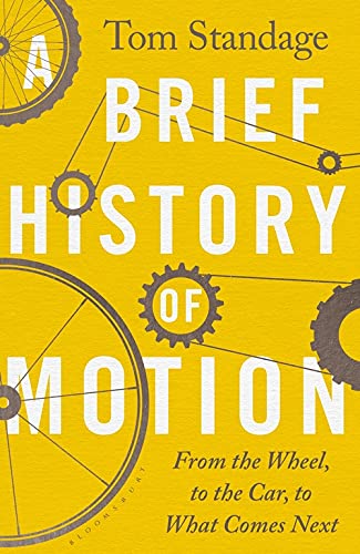Yellow book cover with bicycle wheels, gears, and bold title text.