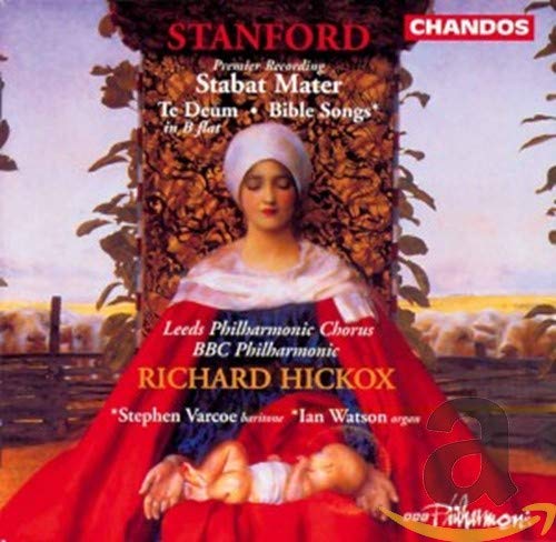 CD cover: painting of a woman with a child, text “Stanford” and “Chandos”.