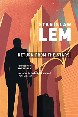 Book cover: "Return from the Stars" by Stanisław Lem, featuring a silhouette.