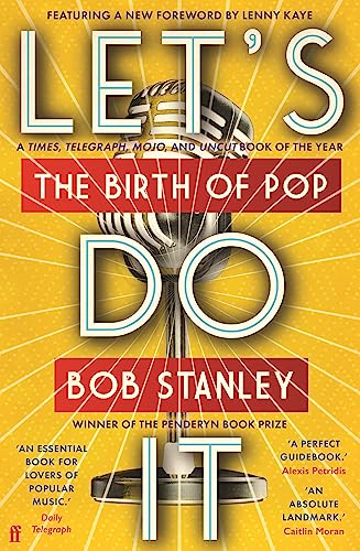 Book cover: "Let's Do It: The Birth of Pop" with a vintage microphone.