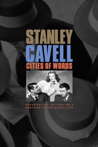 Book cover featuring Stanley Cavell and a black-and-white film still.