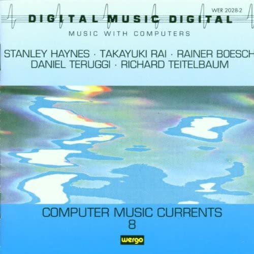 CD cover for “Computer Music Currents, Vol. 8” by Stanley Haynes.