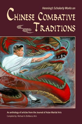 Book cover depicting a martial artist facing a red dragon illustration.