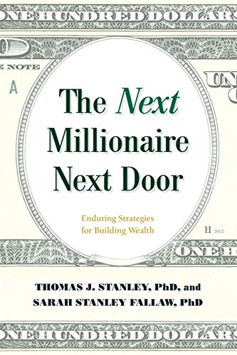 Book cover with green text on a background of dollar bills.