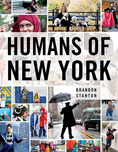 Book cover featuring a collage of diverse portraits from New York City.