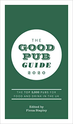 Dark green cover with white circle displaying "The Good Pub Guide 2020".