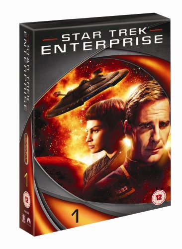 Star Trek Enterprise" Series 1 DVD case featuring the starship and characters.