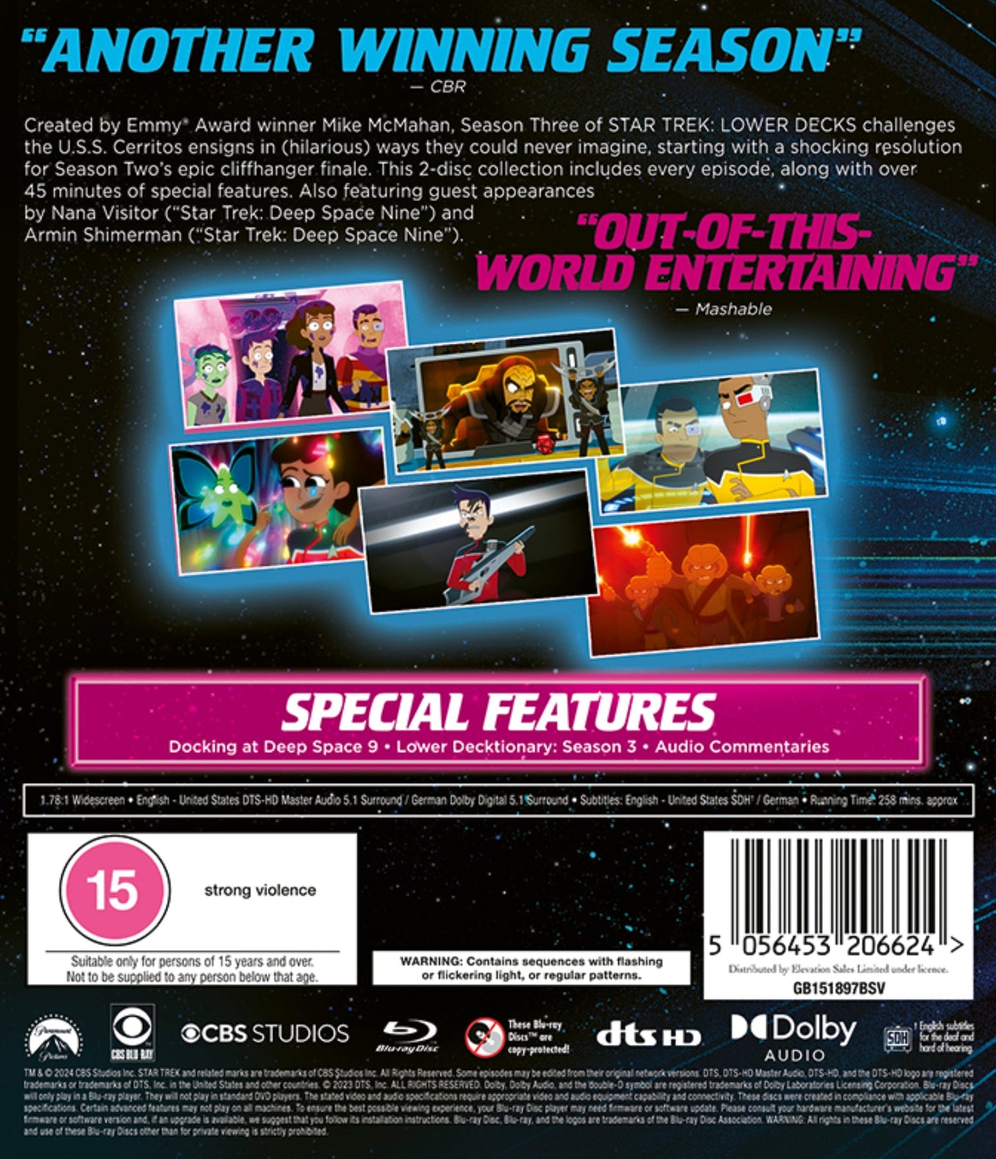 Star Trek Lower Decks Season 3 Bd [BLU-RAY]