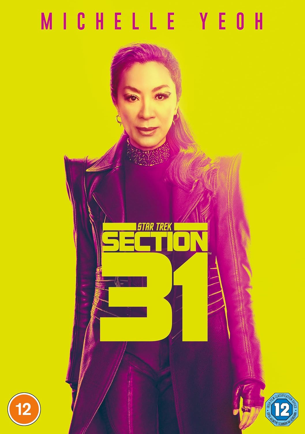 DVD cover featuring Michelle Yeoh for Star Trek Section 31.