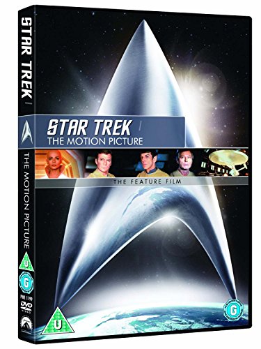 DVD cover for "Star Trek: The Motion Picture" featuring the Enterprise.