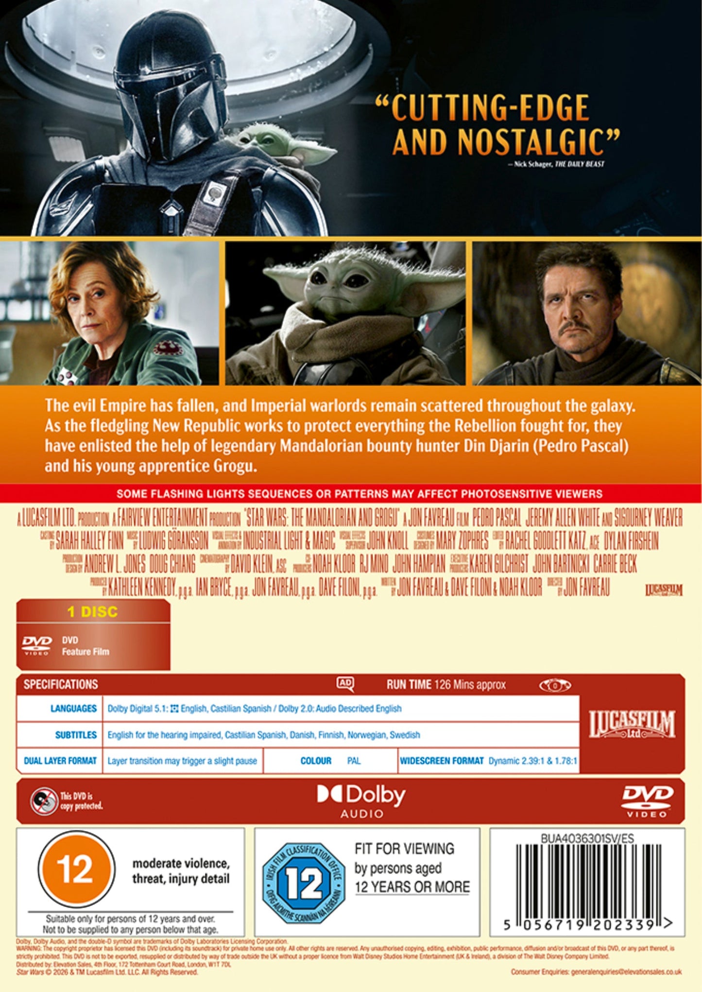 Star Wars: The Mandalorian and Grogu [DVD]