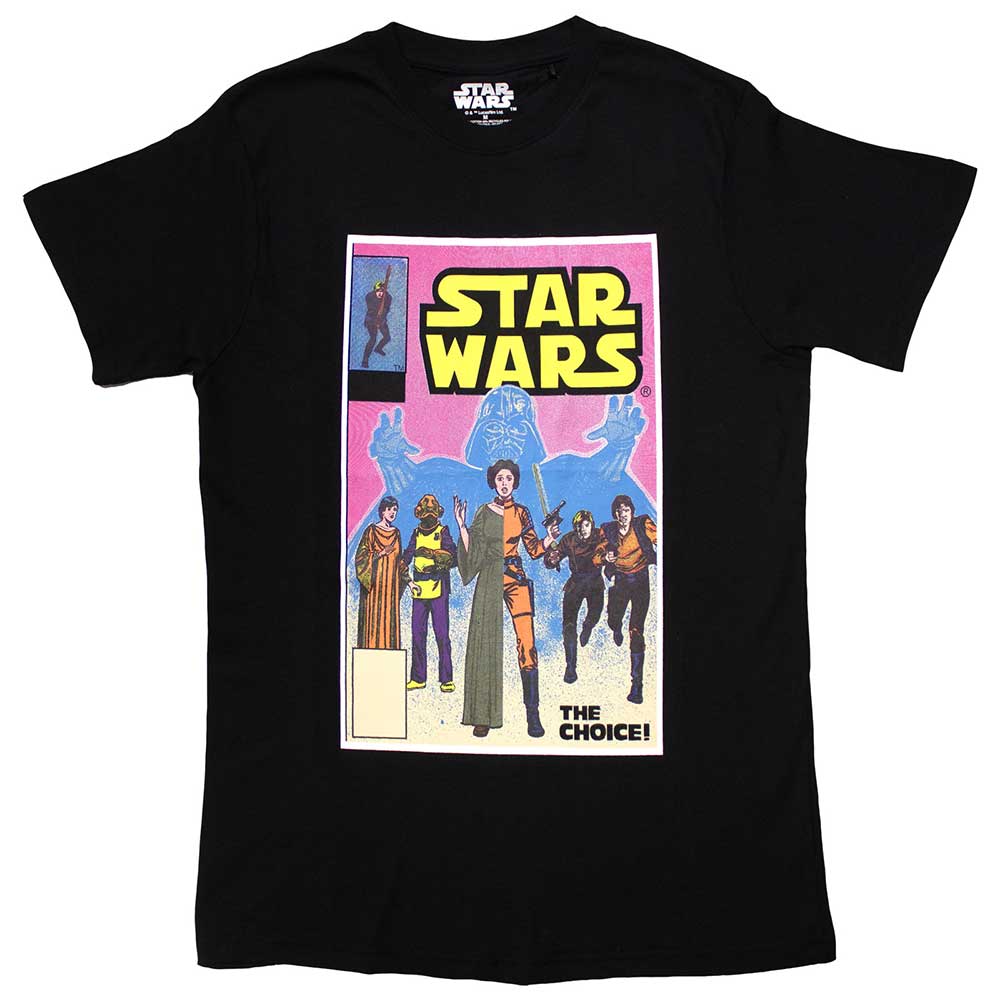 XX-Large unisex T-shirt featuring a Star Wars comic book cover graphic on the front.