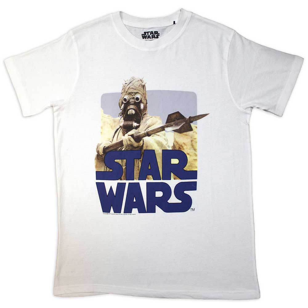Dark t-shirt featuring a Tusken Raider from Star Wars, size XX-Large.