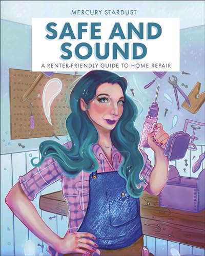 Book cover: illustrated woman with tools, titled “Safe & Sound.”
