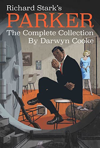 Book cover featuring a man in a suit with a gun and a woman.