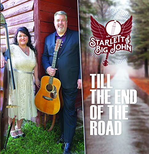 CD cover featuring a man and woman with a guitar and bass.