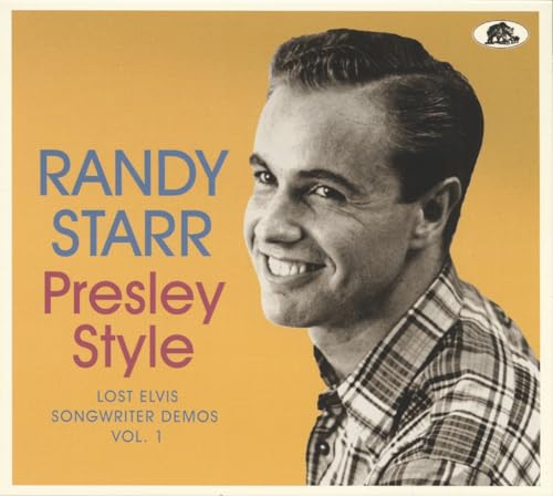 CD cover featuring a smiling man in a plaid shirt, Randy Starr.