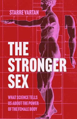 Book cover with a red background, white text, and a pink anatomical female figure.