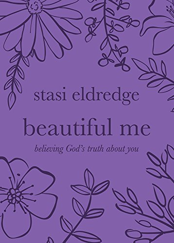 Purple book cover with floral illustrations and the title "Beautiful Me.