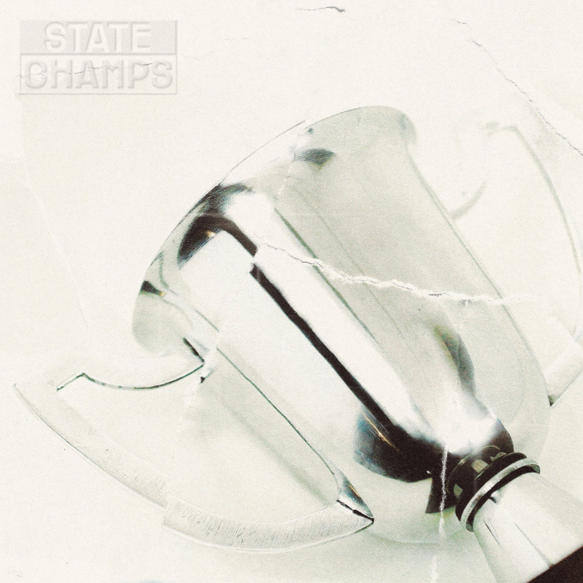 Album cover for State Champs featuring a shattered trophy image.