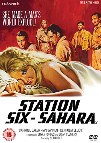 “Station Six Sahara” DVD cover with a blonde woman and several men.