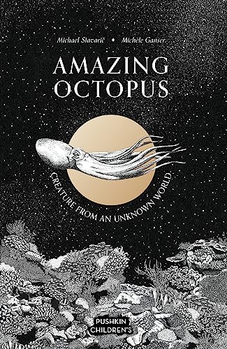 Book cover featuring a sketched octopus against a dark, speckled background.