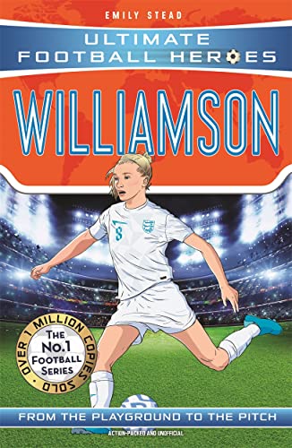 Book cover featuring Leah Williamson in football kit, action pose.