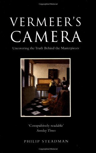 Book cover featuring a Vermeer painting of a woman with a man.