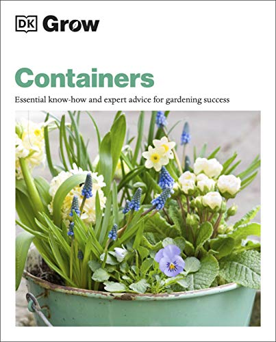 Book cover featuring a green pot filled with spring flowers.