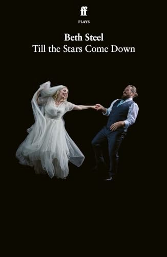 Book cover: couple dancing, white dress, black background, title "Till the Stars Come Down".