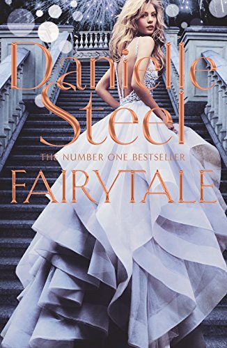 Book cover: woman in a gown on grand staircase, “Fairytale” title.