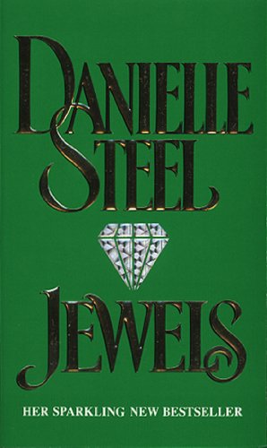 Book cover for “Jewels” by Danielle Steel with a diamond image.