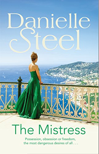 Book cover: woman in green dress overlooking a coastal town.