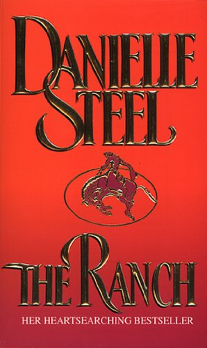 Book cover for "The Ranch" by Danielle Steel, with a rodeo image.