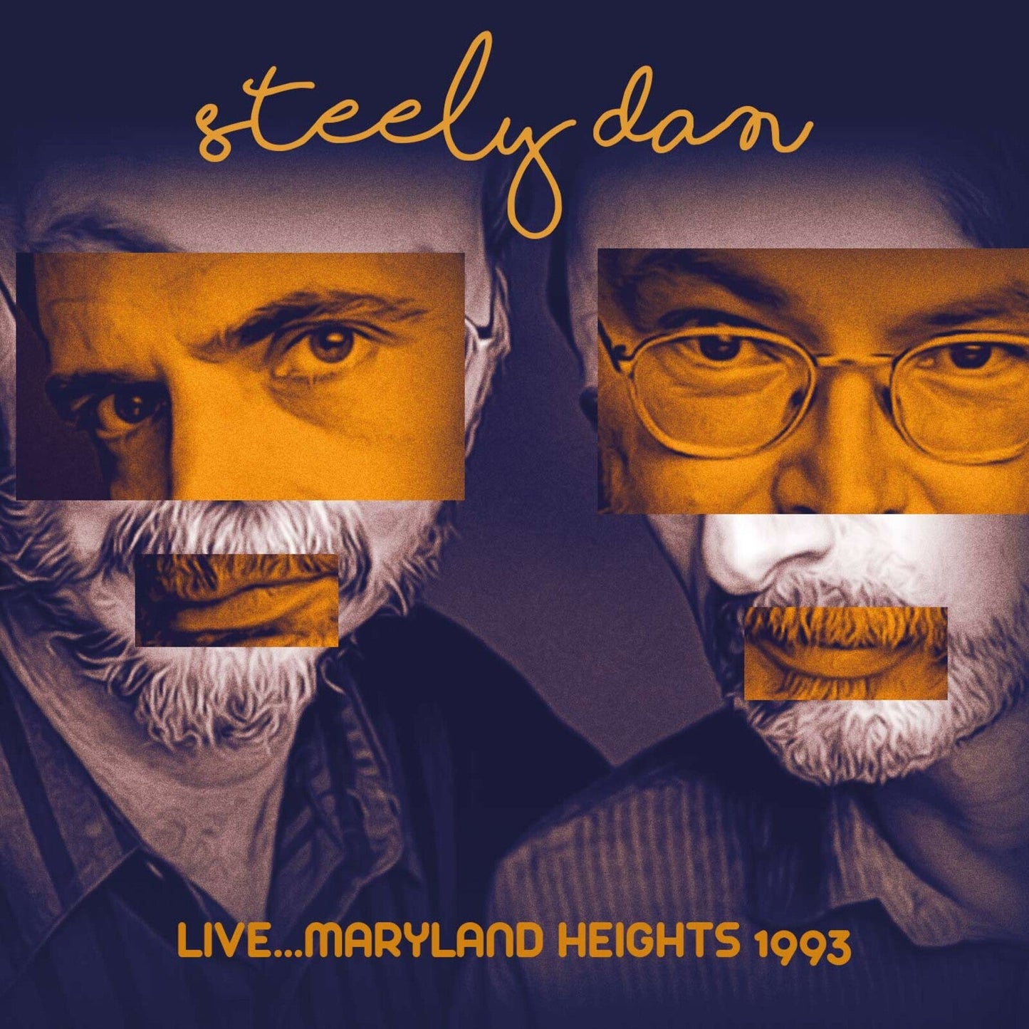 Steely Dan album cover featuring close-up portraits of two men with beards.