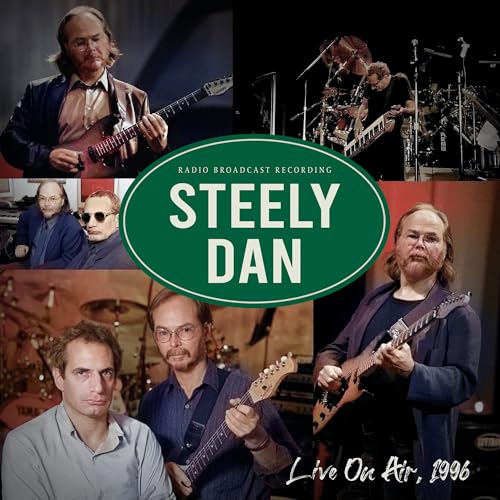 Steely Dan album cover featuring band members in a collage.