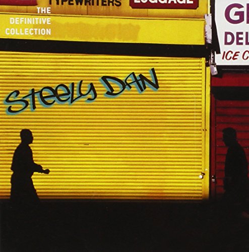Steely Dan album cover: yellow storefront with silhouetted figures.