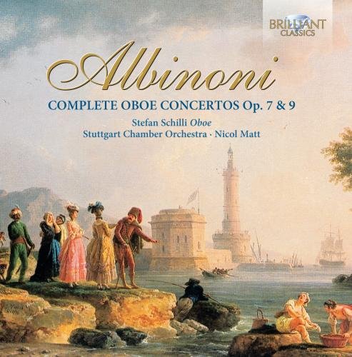 A CD cover featuring a 18th-century seaside scene with people in period clothing.