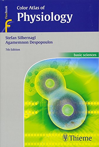 Cover of "Color Atlas of Physiology" textbook, showing cell illustration.
