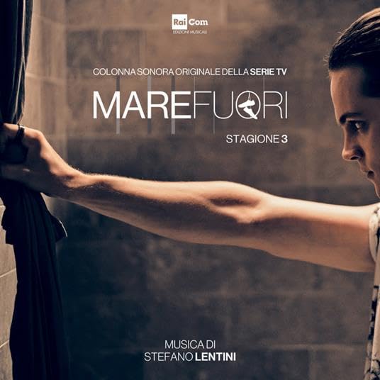 CD cover for "Mare Fuori" Season 3 soundtrack by Stefano Lentini.