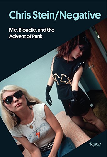 Book cover featuring Debbie Harry of Blondie in a 1970s punk aesthetic.