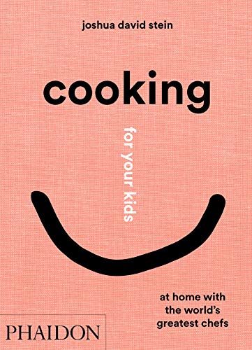 Red cookbook cover with bold white text and a curved black line.