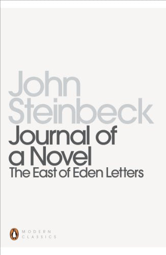 Book cover for Journal of a Novel by John Steinbeck with Penguin Modern Classics logo.