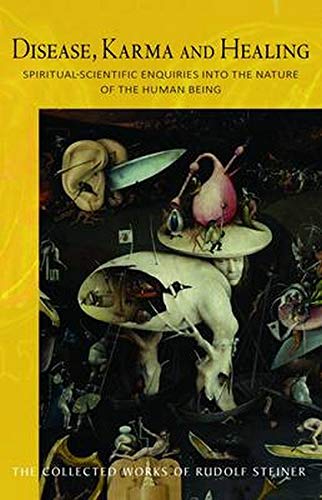 Book cover with yellow border and Hieronymus Bosch painting featuring surreal figures and objects.