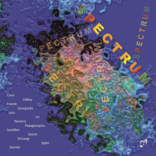 CD cover: abstract colorful swirls with “Spectrum” text and artist names.