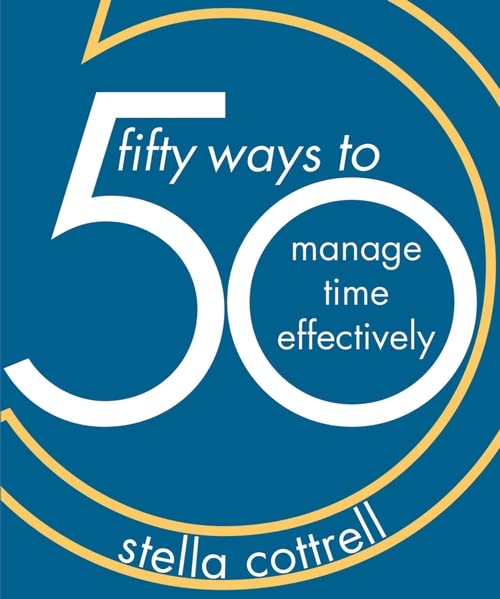 Book cover, title “50 Ways to Manage Time Effectively: 4”, barcode visible.